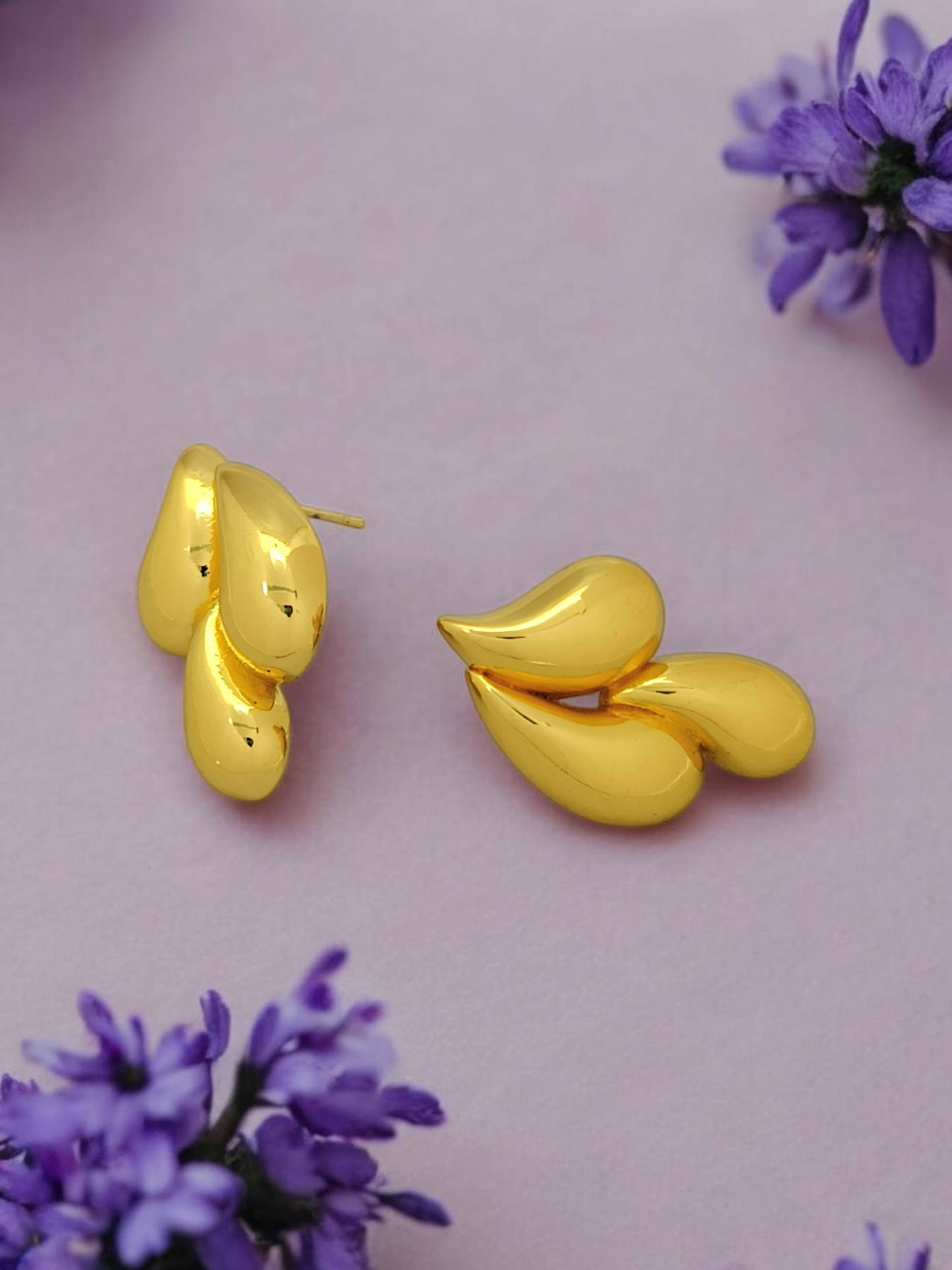 Astria Jewellery Gold Plated Drop Earring