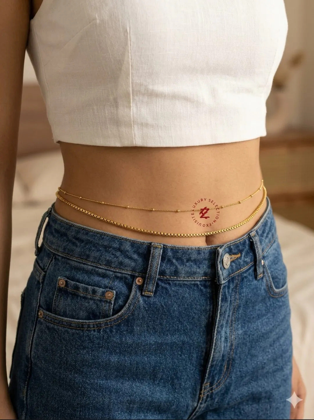 Astria Luxe Layered Waist Chain