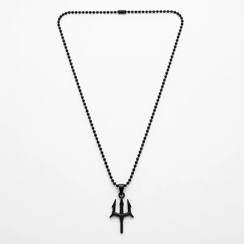 Spiritual Trishul Pendant Necklace