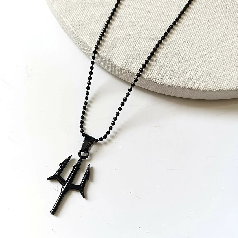 Spiritual Trishul Pendant Necklace