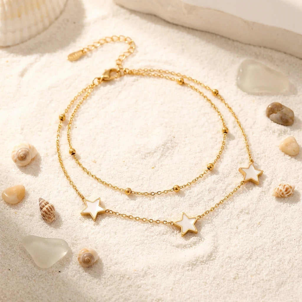 Astria Stardust Charm Anklet