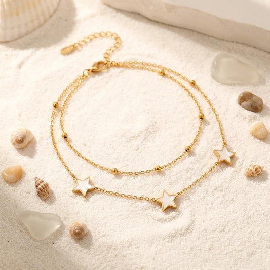 Astria Stardust Charm Anklet