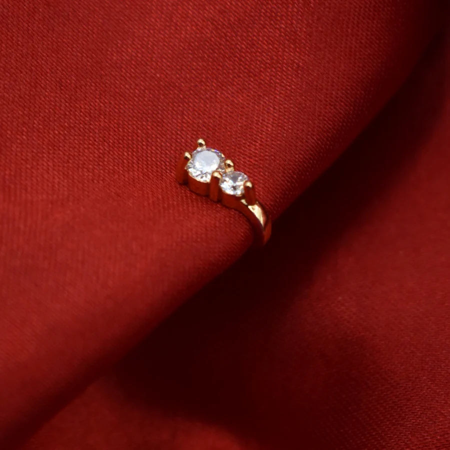 Diamond Bloom Nose Pin Astria Jewellery