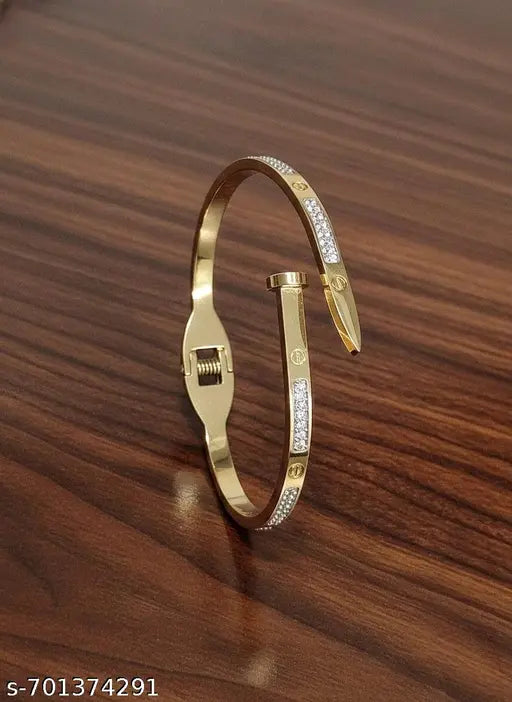 Crystal Nail Design  Bangle Astria Jewellery